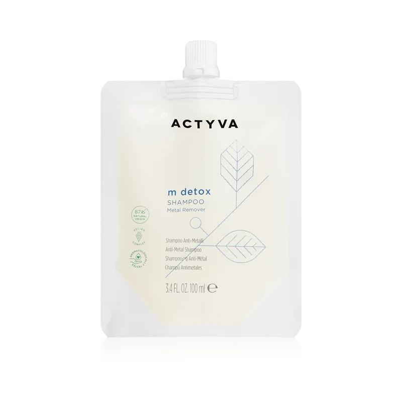 Kemon Actyva M Detox Rimuovi Metalli Shampoo Busta Ricarica 100ml — Shampoo