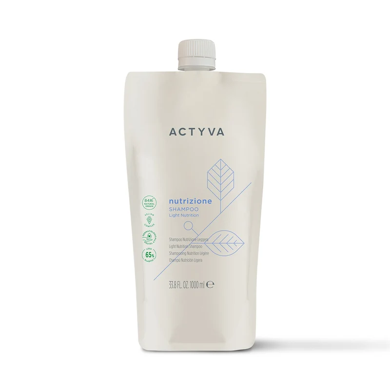 Kemon Actyva Nutrizione Light Shampoo Busta Ricarica 1000ml — Shampoo