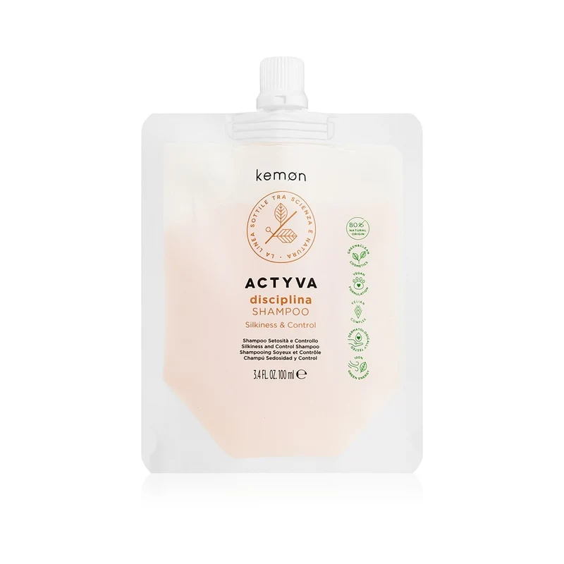 Kemon Actyva Disciplina Shampoo Busta Ricarica 100ml — Shampoo