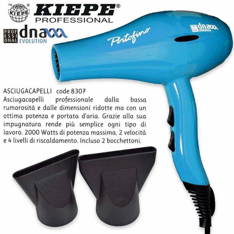 Kiepe Phon Portofino Blu — Asciugacapelli
