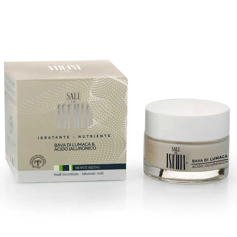 Ischia Crema Viso Bava di Lumaca ed Acido Ialuronico 50 ml — Crema viso