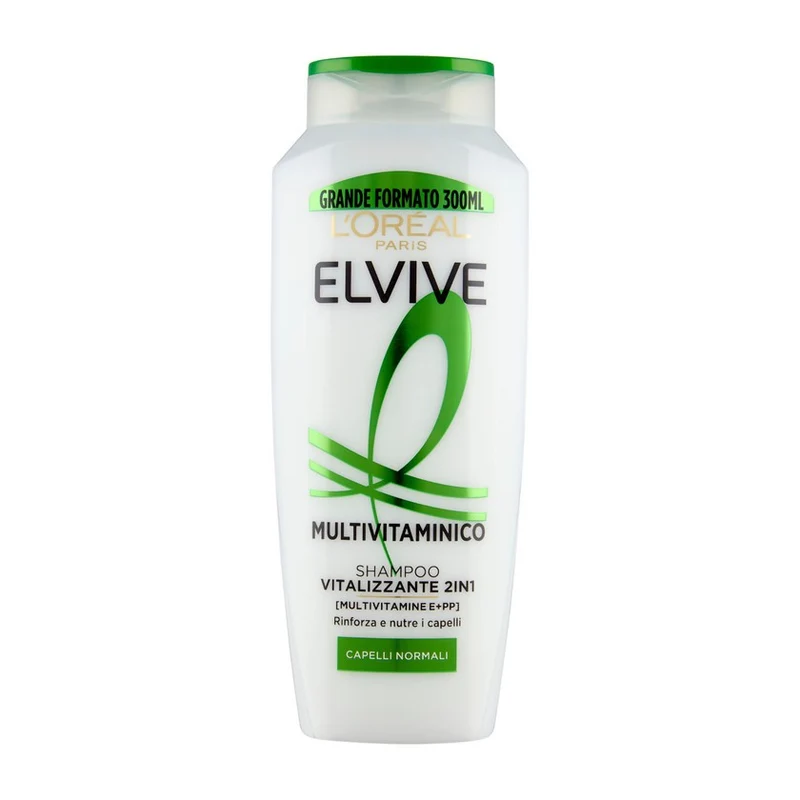 L'Oréal Paris Elvive Multivitaminico Shampoo 2In1 Capelli Normali 300 ml — Shampoo