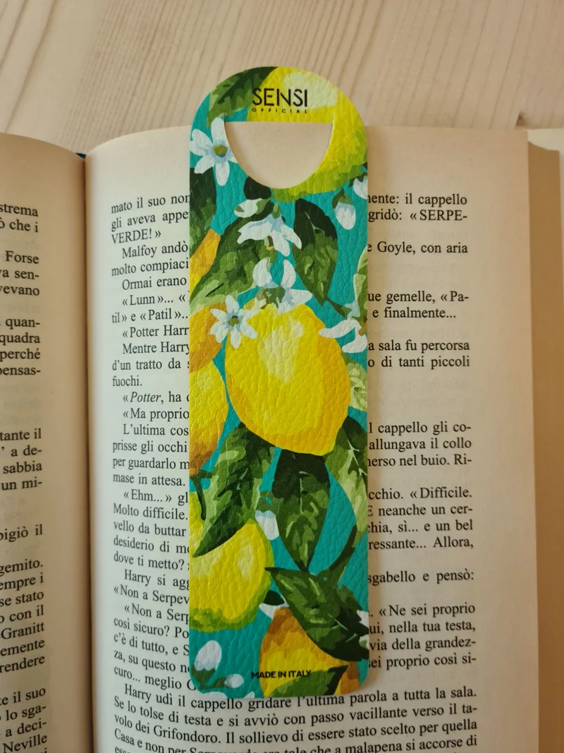 Segnalibro Limoni Acqua