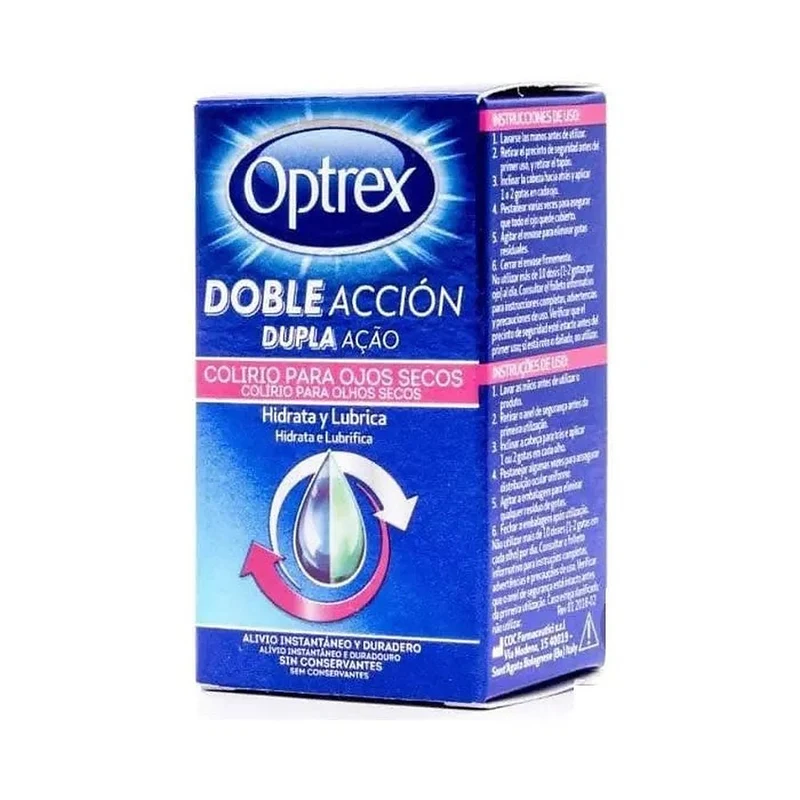 Optrex Doble Acción Dry Eyes Collirio 10 ml — Collirio