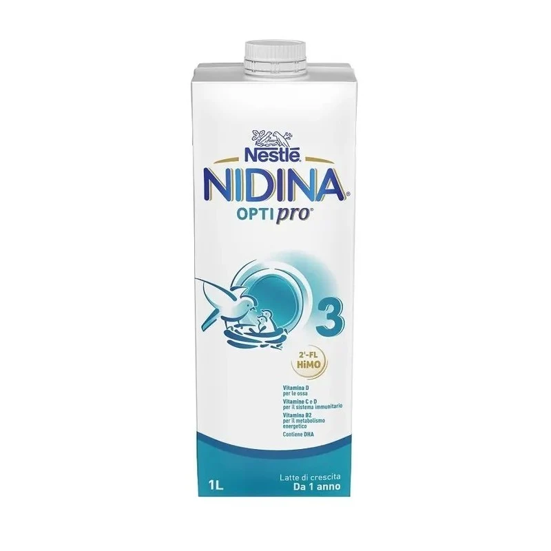 Nestlé Nidina Optipro 3 Latte di Crescita Liquido 1 Litro — Latte di crescita