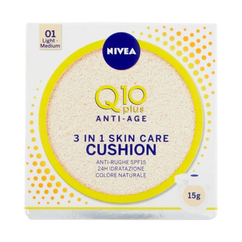 Nivea Q10 Plus Anti-Age 3in1 Skin Care Cushion — Crema viso