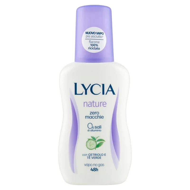 Lycia Deo Nature Cetriolo e Tè Verde 75ml — Deodorante