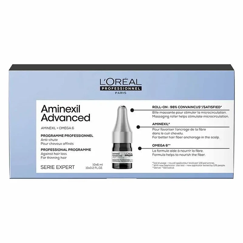 L'Oréal Professionnel Aminexil Advanced Trattamento Caduta Capelli 10x6ml — Trattamento anticaduta