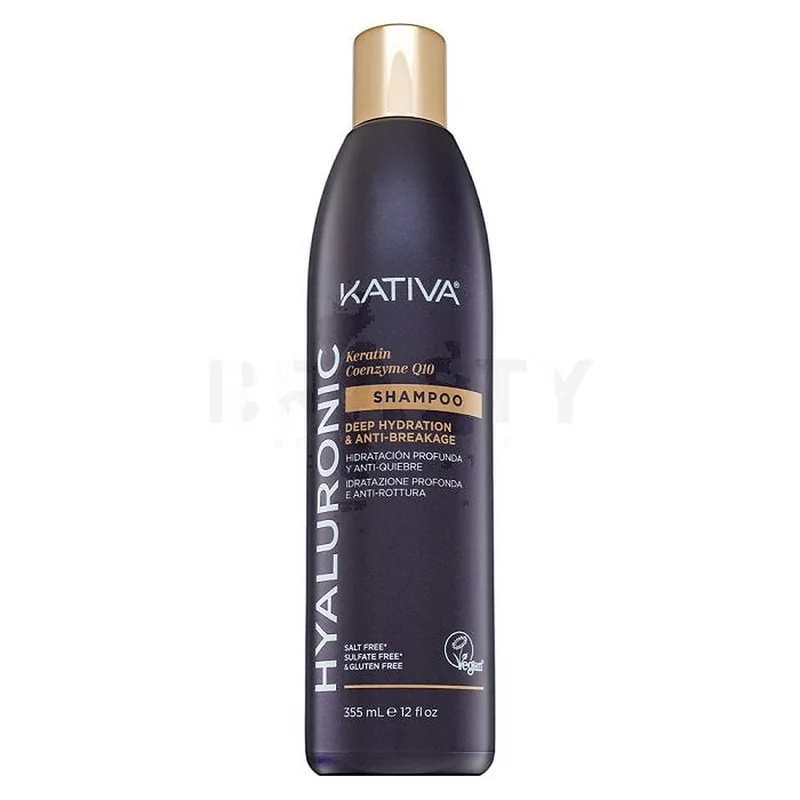 Kativa Hyaluronic Keratin & Coenzima Q10 Shampoo 355ml — Shampoo