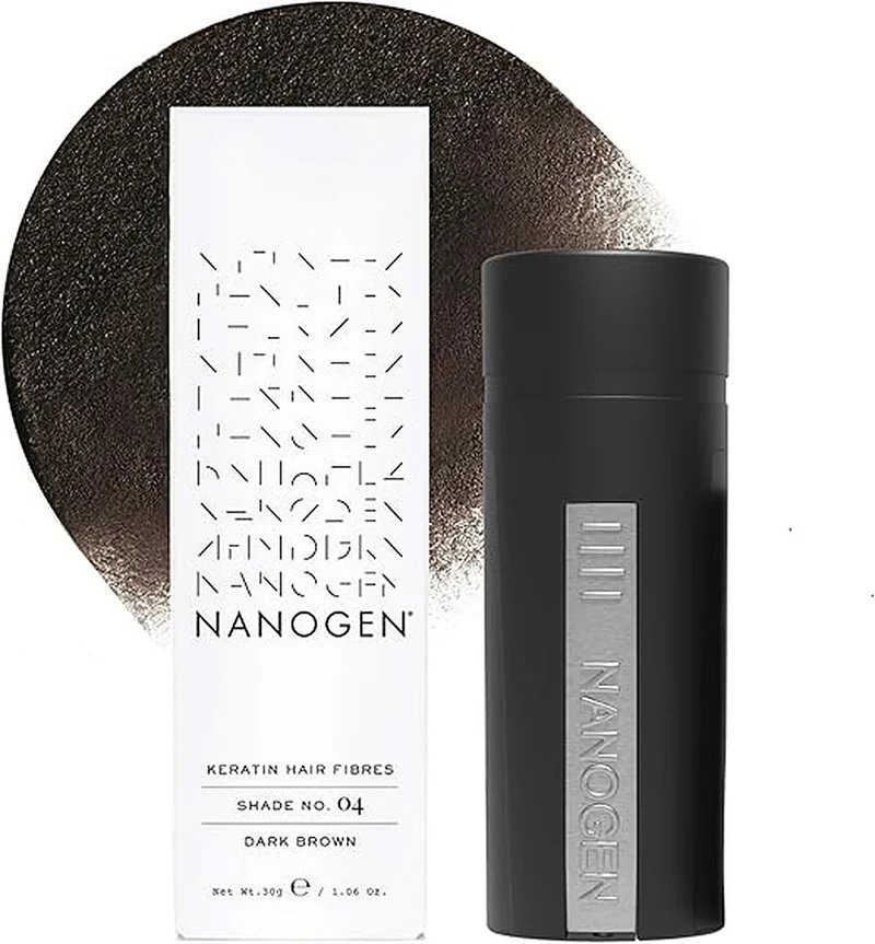 Nanogen Cosmetico Anti-Diradamento Castano Scuro 30g — Cosmetico anti-diradamento