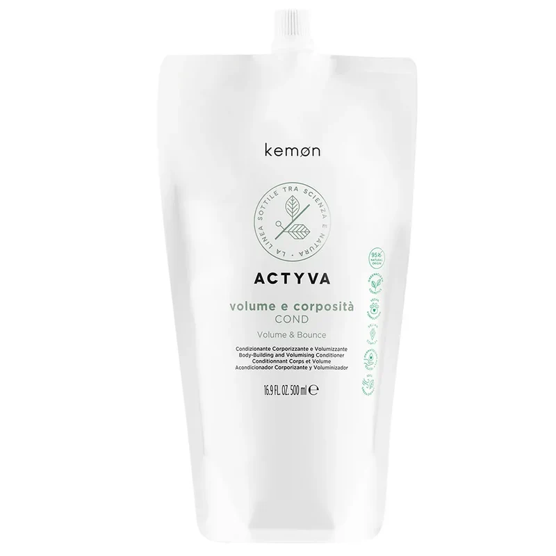 Kemon Actyva Volume e Corposità Balsamo Ricarica 500ml — Balsamo