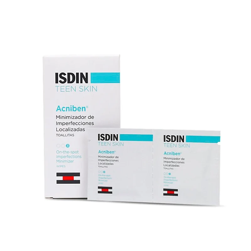 Isdin Acniben Salviette Anti-Imperfezioni 30 Pezzi — Salviette detergenti