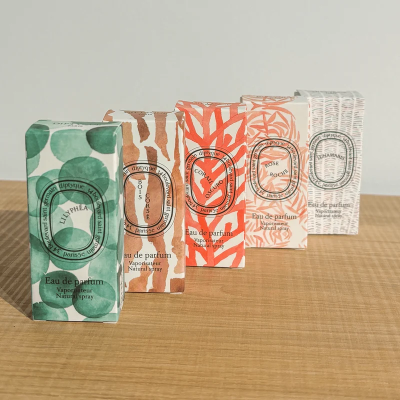 'Les Essences de Pack de Muestras de Perfumes | Diptyque'