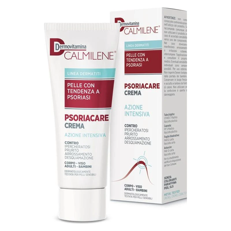 Dermovitamina Calmilene Psoriacare Crema Azione Intensiva 50ml — Crema corpo