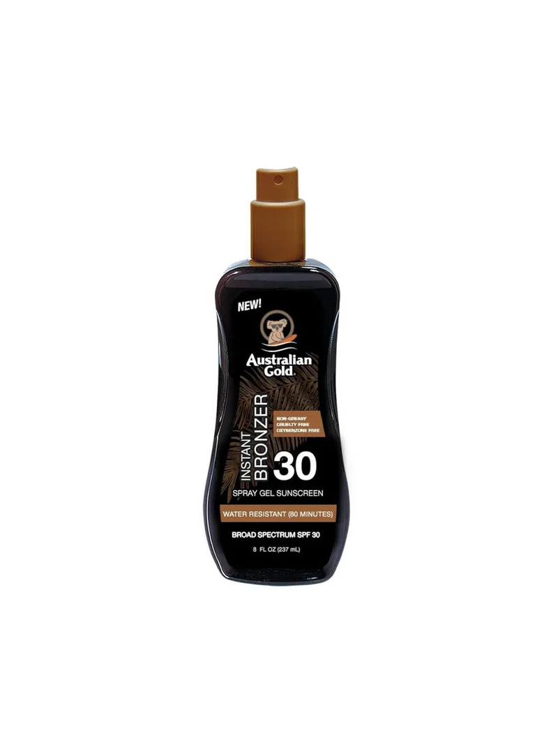 Spray Gel With Bronzer SPF 30