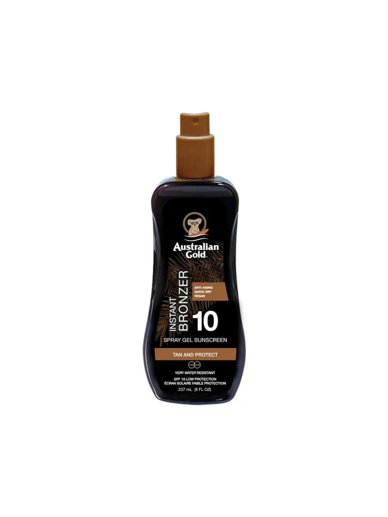 Spray Gel With Bronzer SPF 10
