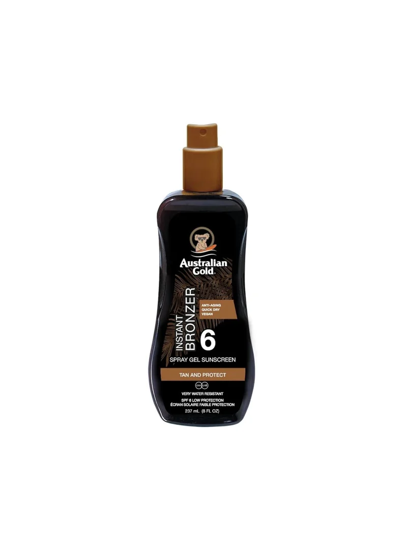 Spray Gel With Bronzer SPF 6