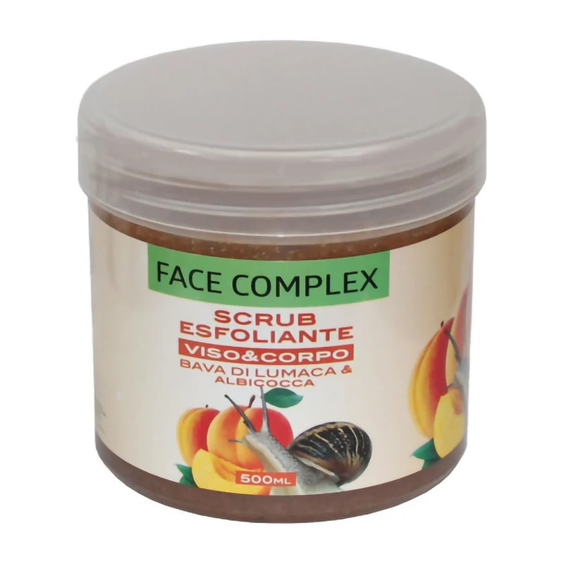 Face complex Scrub Esfoliante Viso&corpo Bava Di Lumaca E Albicocca 500 ml — Scrub