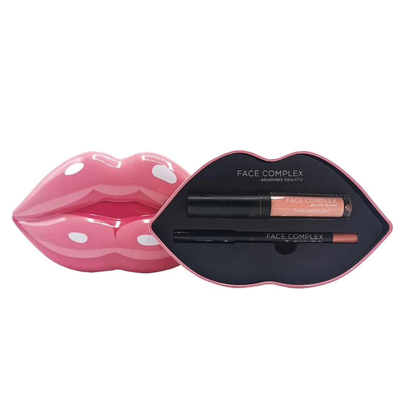 Face complex Kit Labbra 24h Tinta Labbra 24h+ Matita Labbra tinta+mat.01 — Set trucco labbra