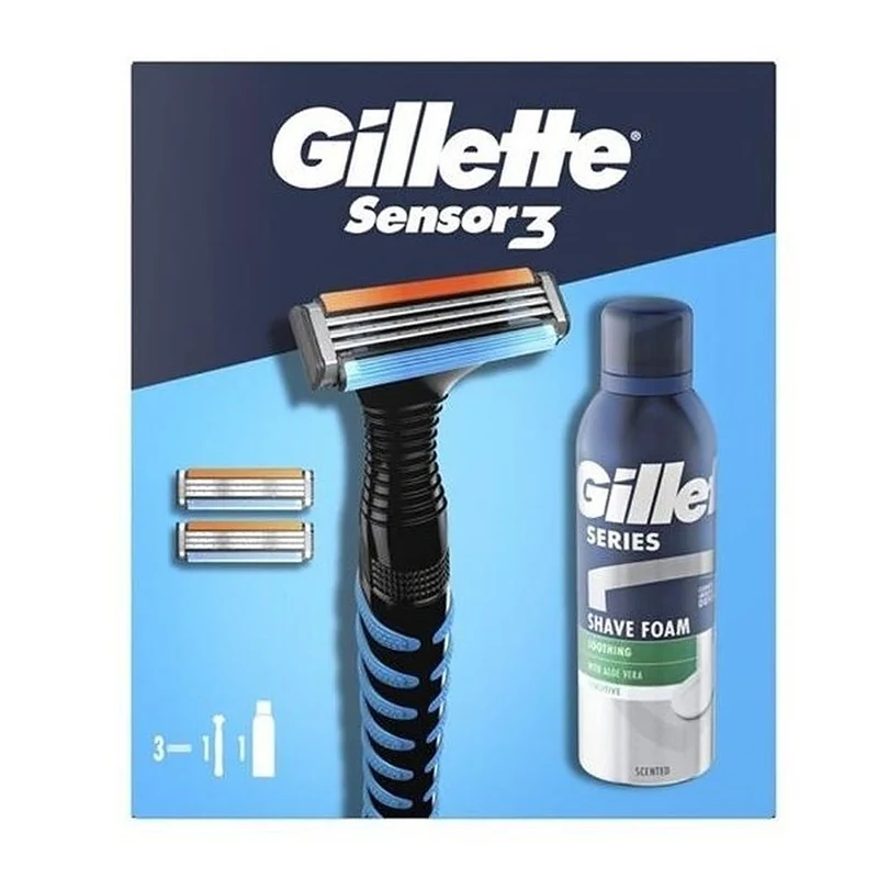 Gillette Sensor 3 — Set Cosmetico