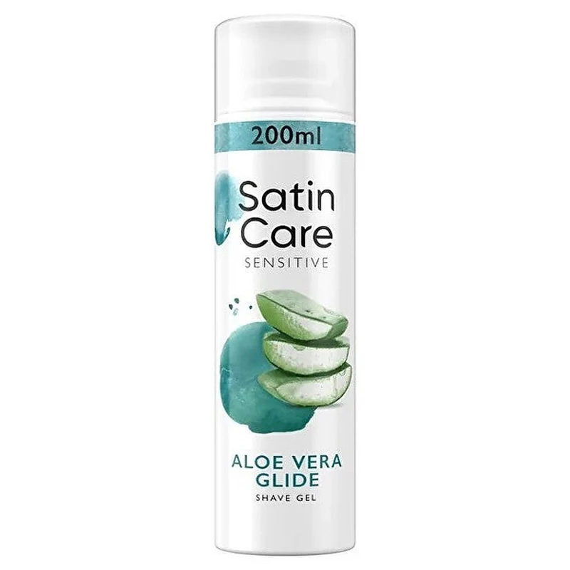 Gillette Gel Barba Satin Care Aloe Vera 75 ml — Gel barba