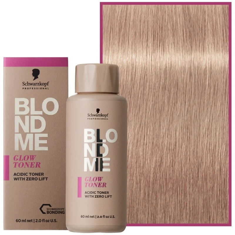 Schwarzkopf BlondMe Glow Toner 9.5-74 Apricot Blush 60 ml — Tonico capelli