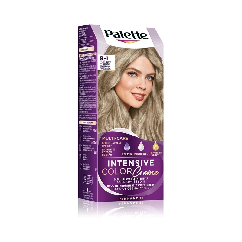 Schwarzkopf Palette Intensive Color Creme 9-1 Cool Extra Light Blonde — Colorazione capelli permanente