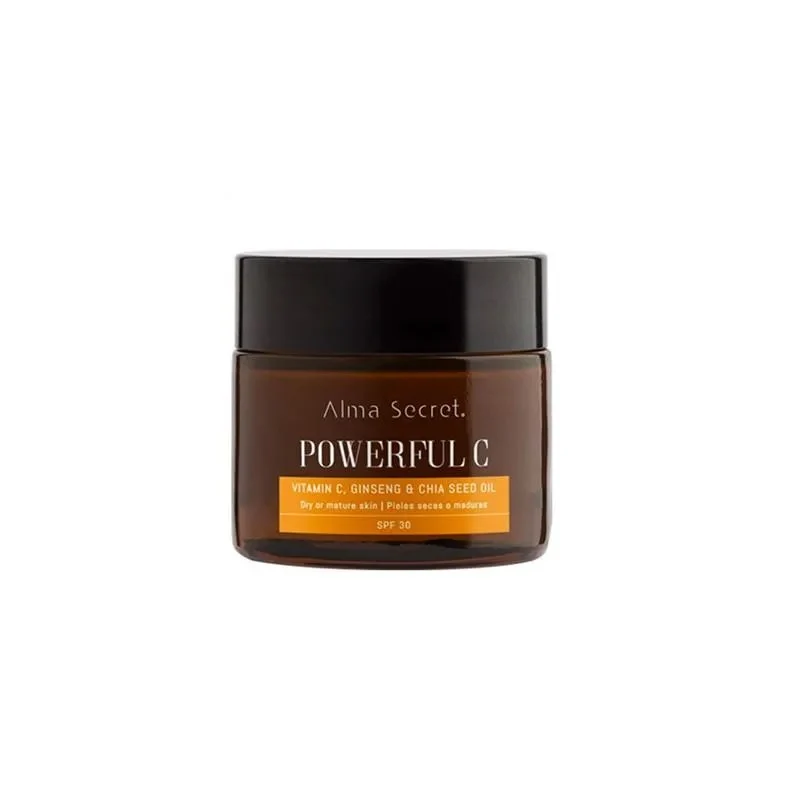 Alma Secret Potente C Antietà Illuminante Chia SPF30 50 ml — Crema solare viso