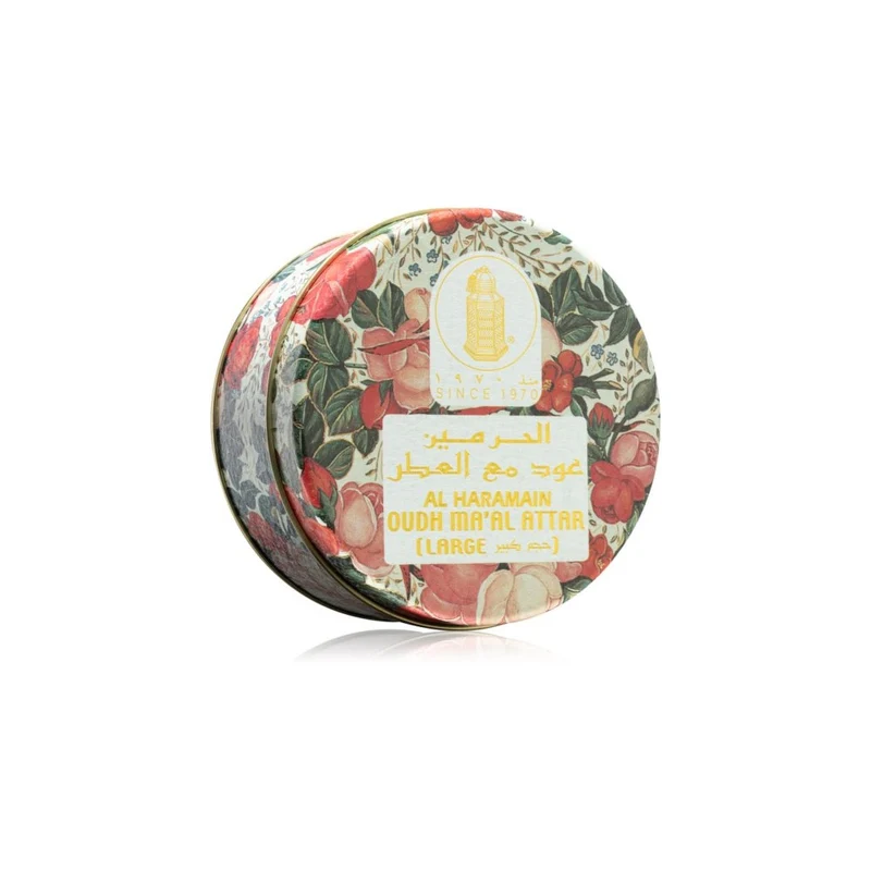 Al Haramain Oudh Ma'Al Attar Large 50 g — Incenso
