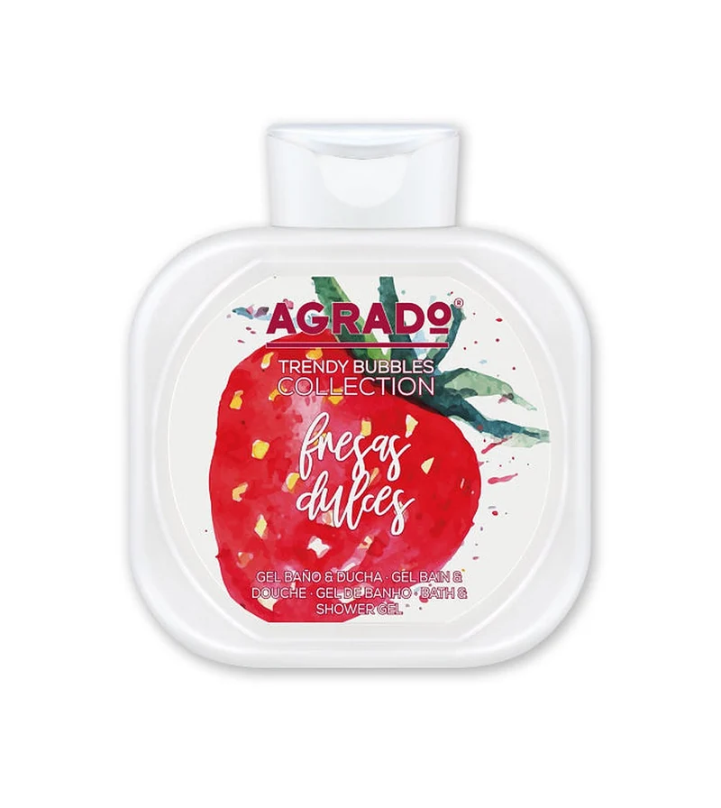 Agrado Gel doccia Fragole Dolci 750 ml — Bagnoschiuma
