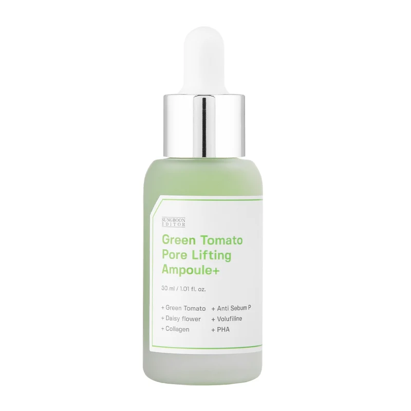 Sungboon Editor Green Tomato Pore Lifting Fiala 30ml — Siero