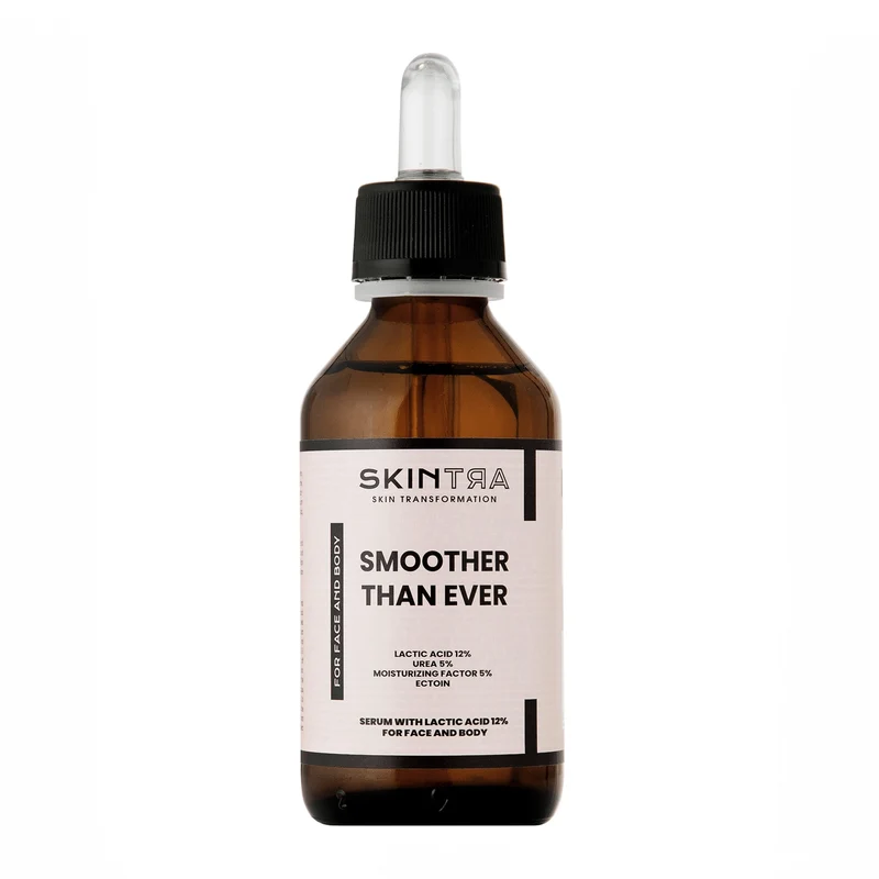 Skintra Smoother Than Ever Siero con 12% Acido Lattico Corpo Viso 100ml — Siero
