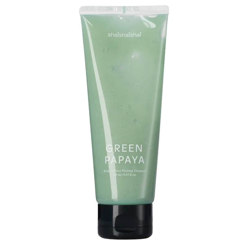 Shaishaishai Green Papaya Peeling Detergente 150ml — Detergente esfoliante