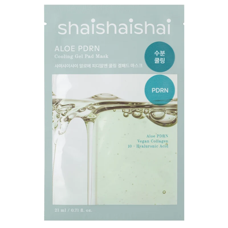 Shaishaishai Aloe PDRN Cooling Gel Pad Maschera 21ml — Maschera viso