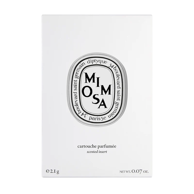 Mimosa Diptyque Recarga perfumada para difusor eléctrico y para el coche Cápsula