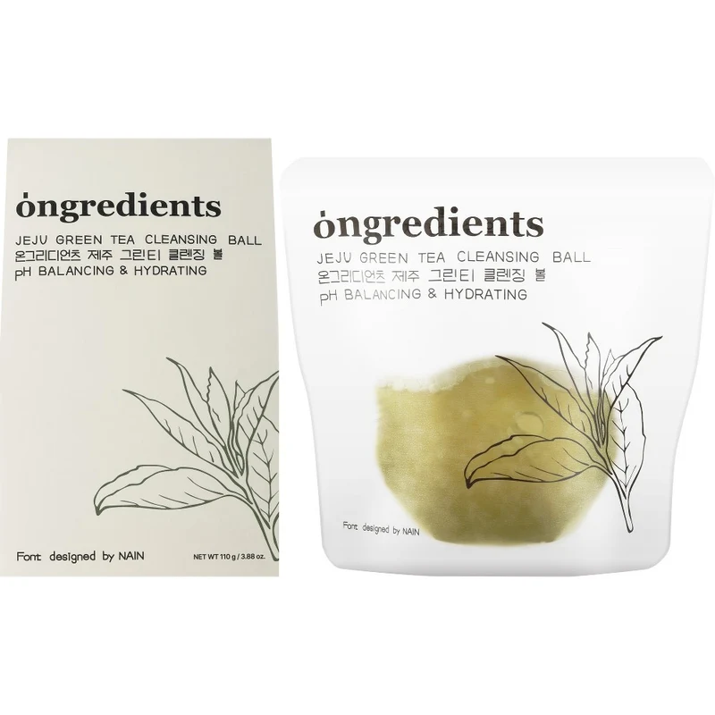 Ongredients Jeju Tè Verde Pallina Detergente 110g — Dischetto detergente
