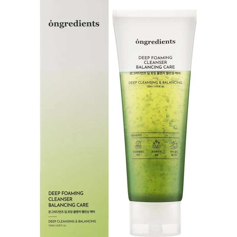 Ongredients Deep Balancing Schiuma Detergente Care 120ml — Detergente viso