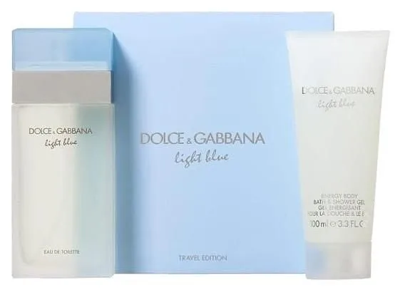 D&G Light Blue 100ml+crema