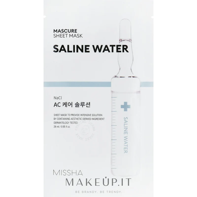 Missha Mascure AC Care Solution Maschera in Tessuto Anti-Acne 28ml — Maschera in tessuto