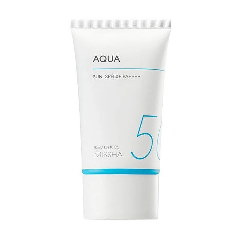 Missha All-Around Safe Block Aqua Protezione Solare SPF50+ 50ml — Solare gel