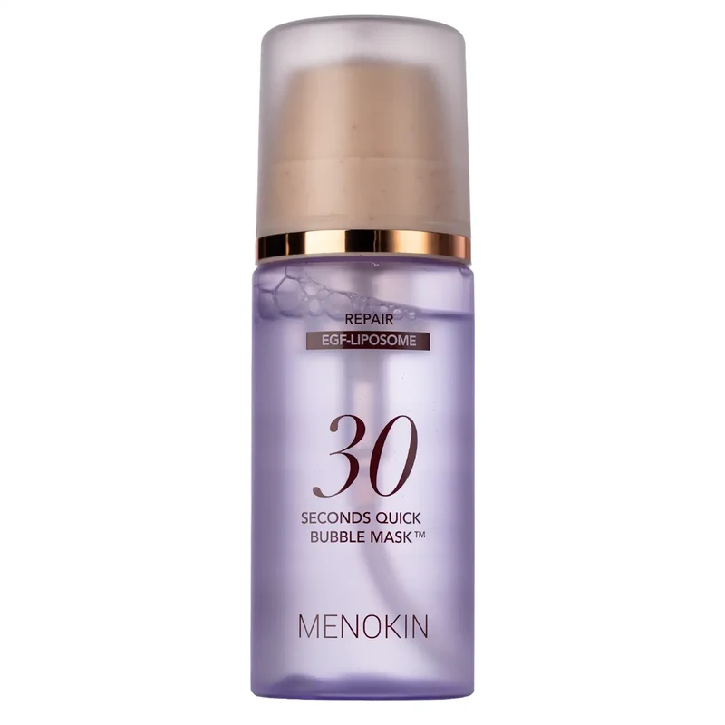 Menokin 30 Seconds Quick Bubble Maschera Riparatrice 95ml — Maschera effervescente