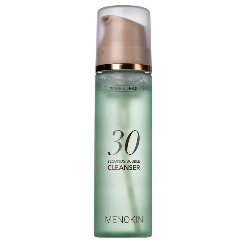 Menokin 30 Seconds Bubble Schiuma Detergente Pore Clear 150ml — Schiuma detergente