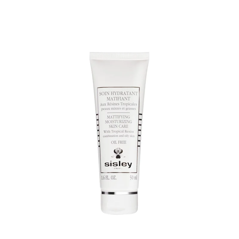 Mattifying Moisturizing Skin Care with tropical Resins