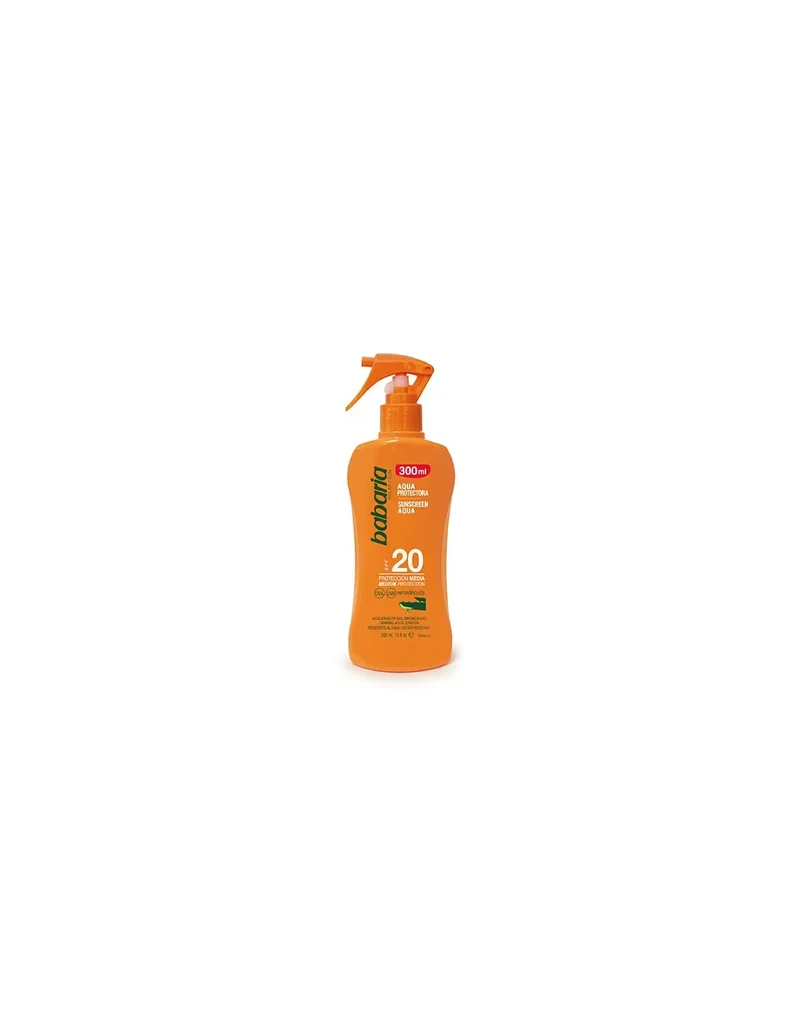 Babaria Sol Spray Aqua Aloe SPF 20 300 ml — Solare Spray