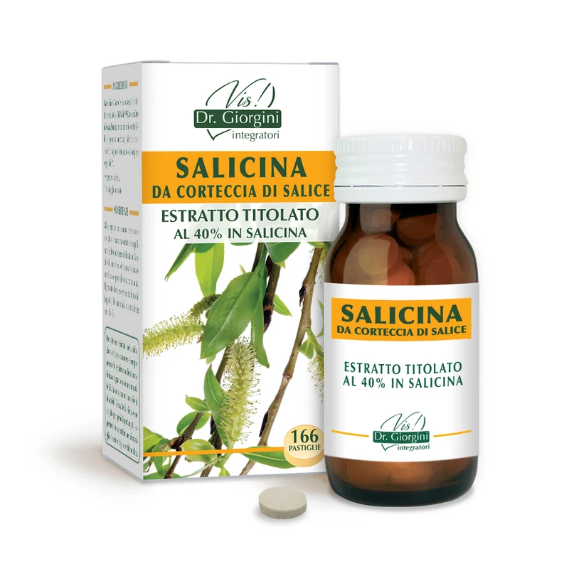 Dr Giorgini Salicina da Salice Corteccia E.Tit. 50 g 300 mg — Pastiglie
