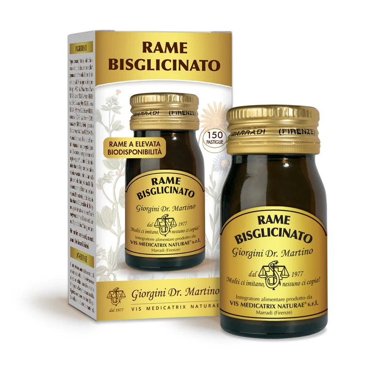 Dr Giorgini Rame Bisglicinato 30 g — Pastiglie