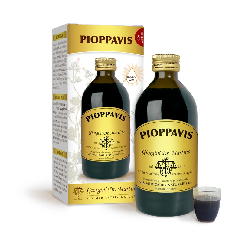 Dr Giorgini Pioppavis Liquido Alcoolico 200 ml — Integratore