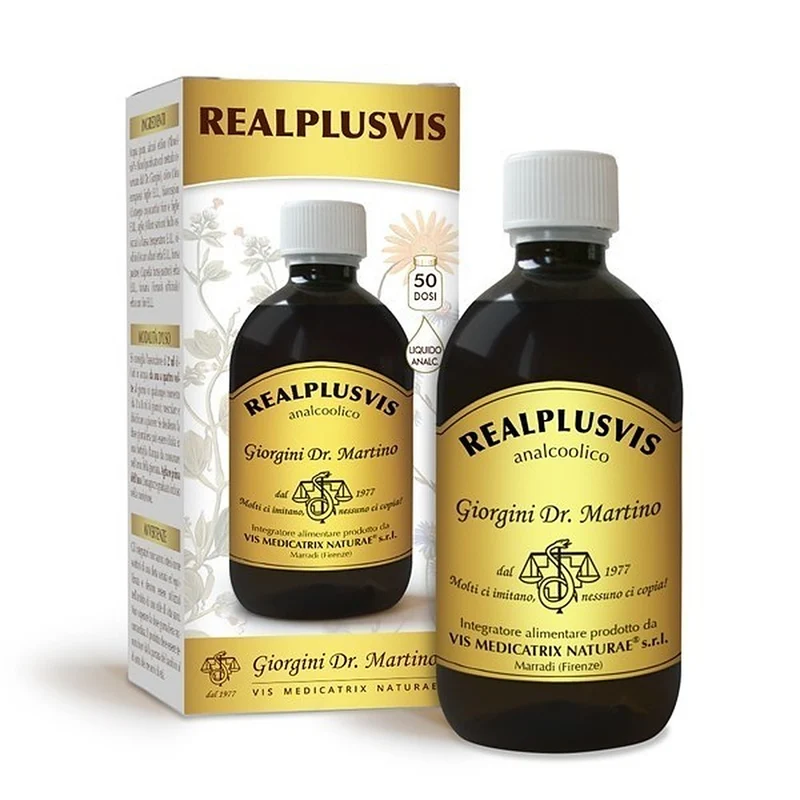Dr Giorgini Realplusvis 500ml Liquido Analcoolico — Integratore