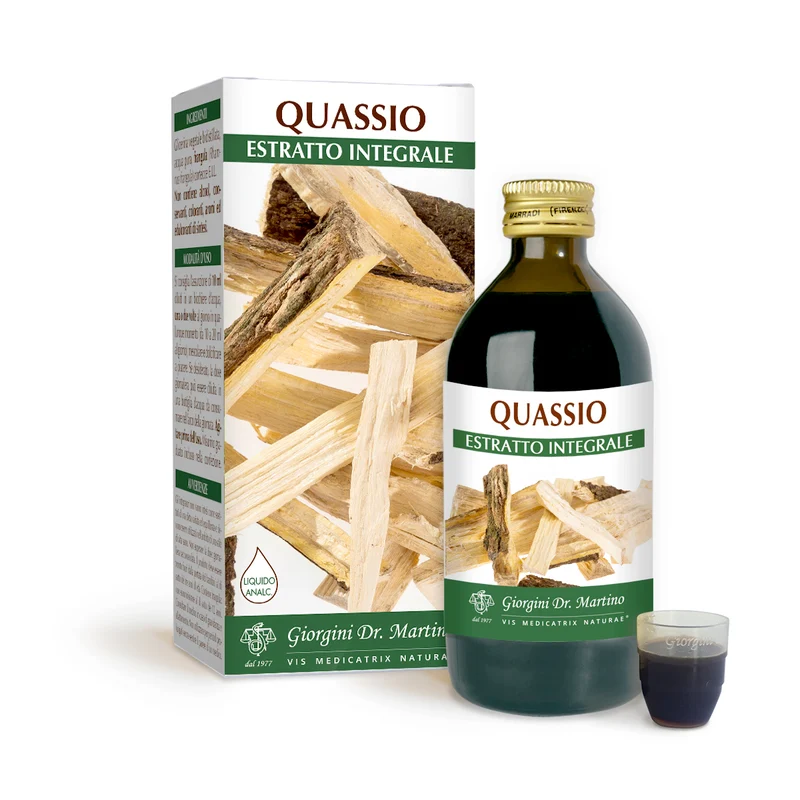 Dr Giorgini Quassio Estratto Integrale Liquido Analcoolico 200 ml — Integratore