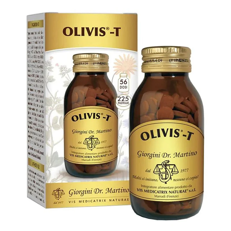 Dr Giorgini Olivis-T 90g Pastiglie 400mg — Integratore
